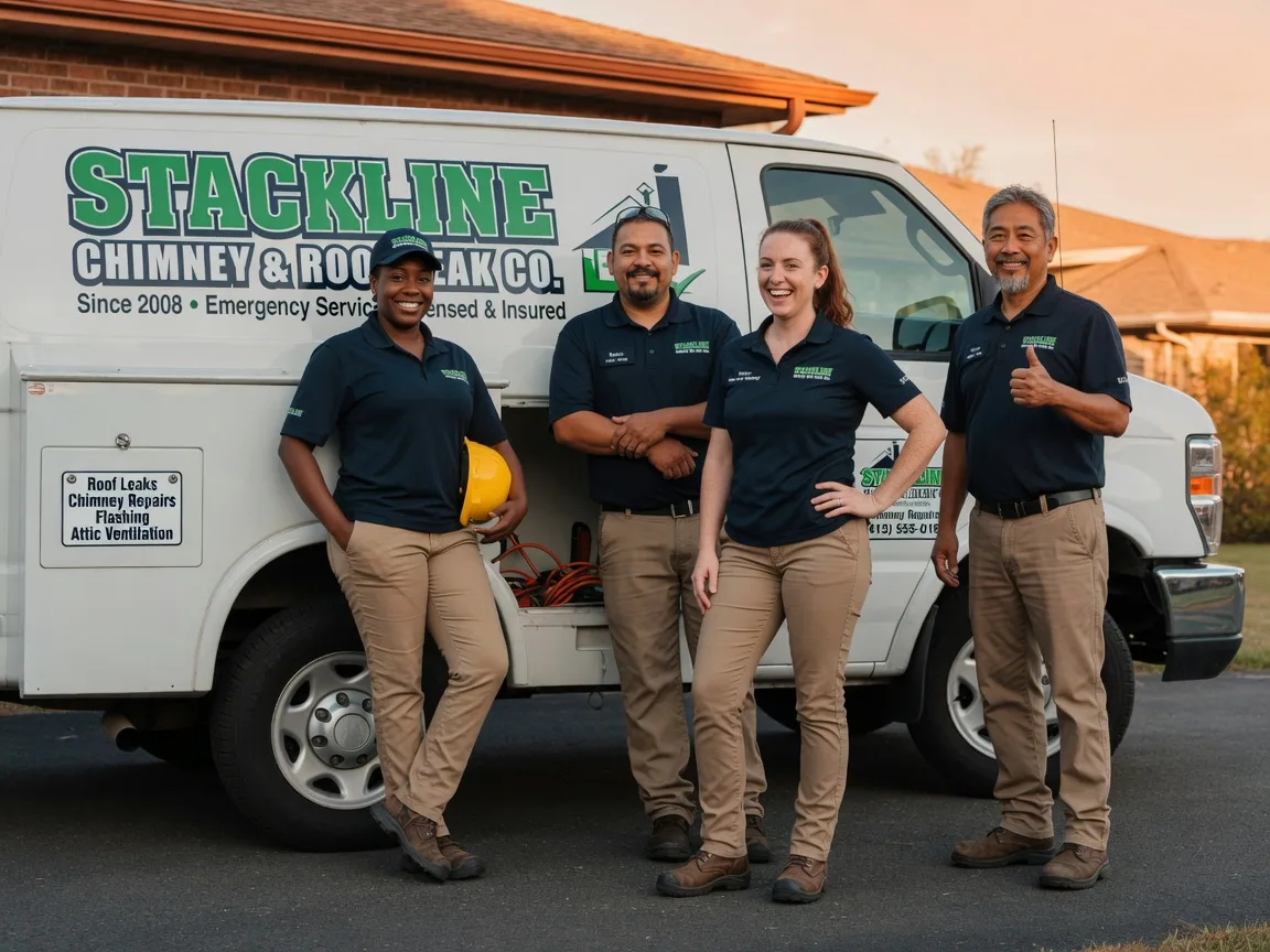 Chimney flashing repair company in Leeds, MA